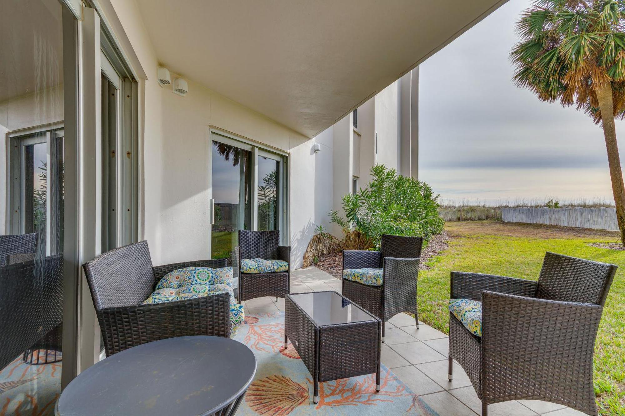 Pensacola Beach Condo With Patio And Access To Beach! Exteriör bild
