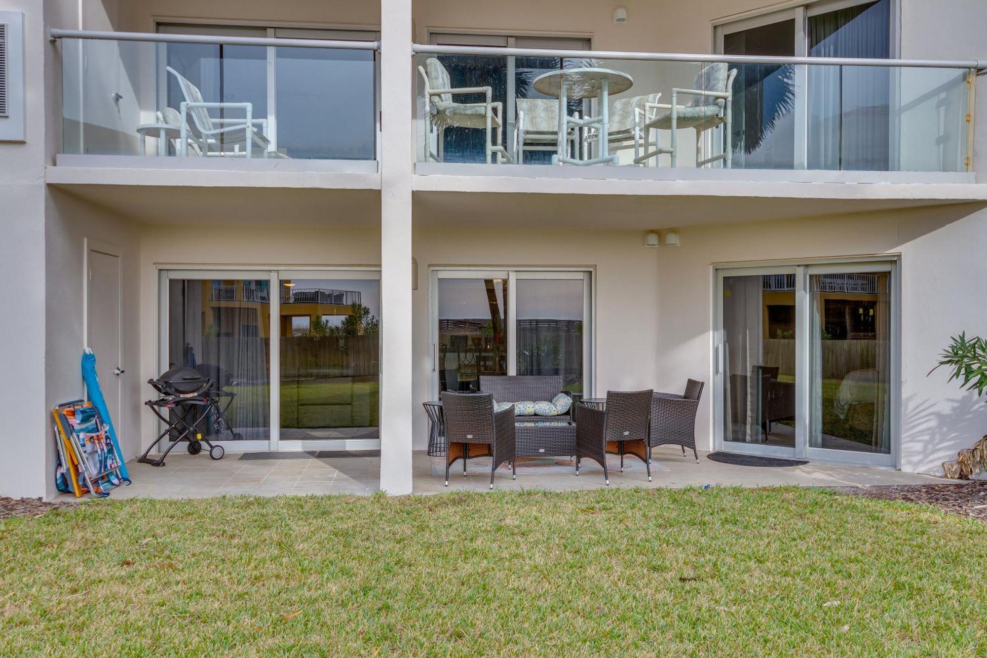Pensacola Beach Condo With Patio And Access To Beach! Exteriör bild